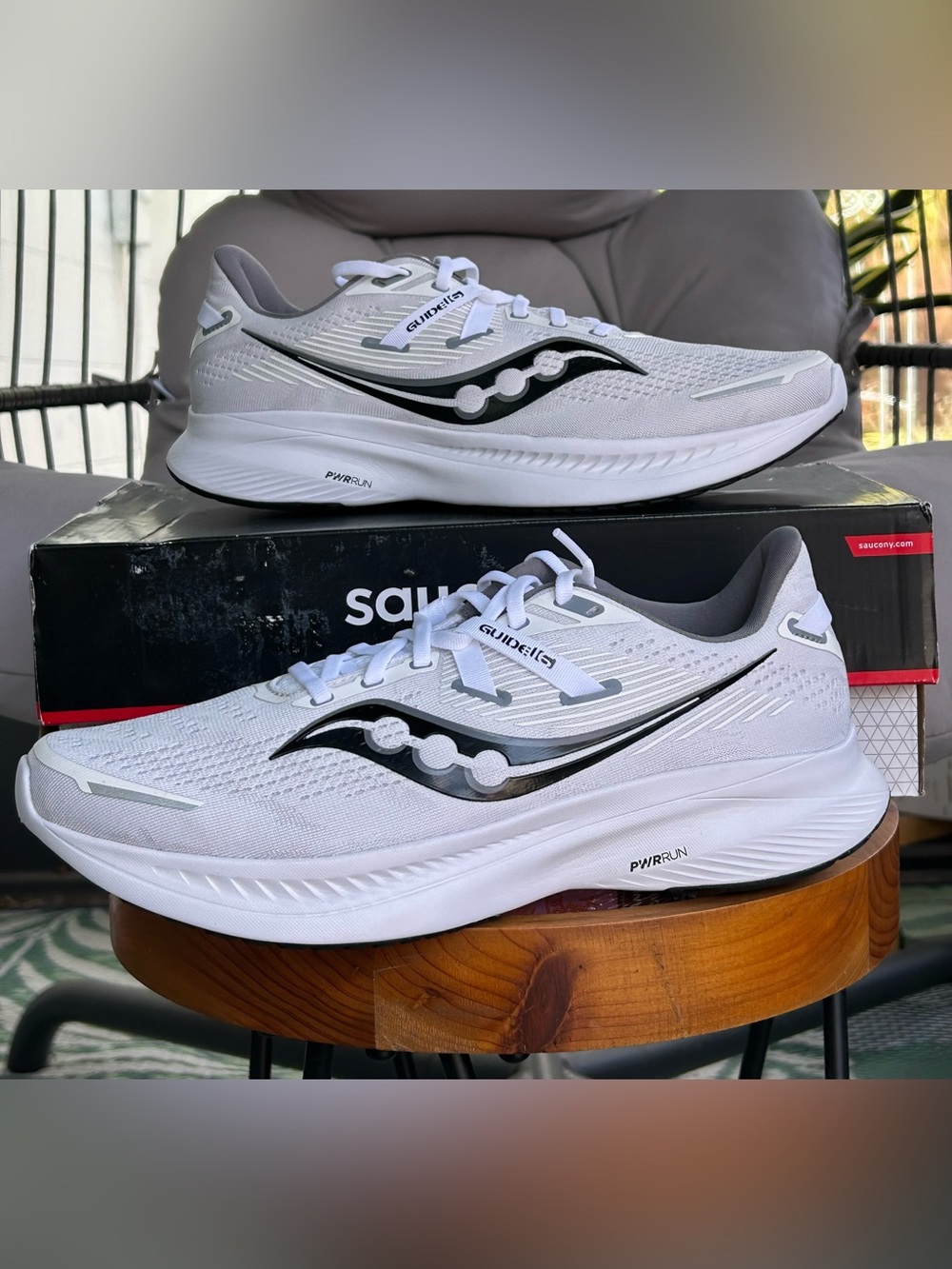 Saucony Men’s Guide 16 Running Shoes | All-Day Comfort & Stability